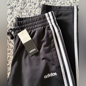 Adidas Black track pant, NWT